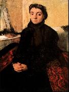 Edgar Degas Josephine Gaujelin USA oil painting artist
